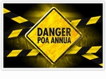 Danger POA Sign