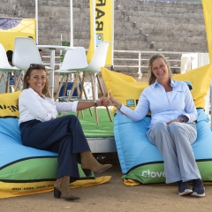 Hannie and Filipa at Agroglobal 2025